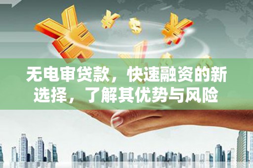 南岸无电审贷款，快速融资的新选择，了解其优势与风险