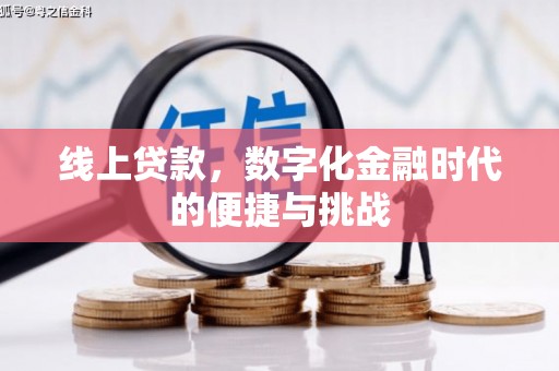 南岸线上贷款，数字化金融时代的便捷与挑战