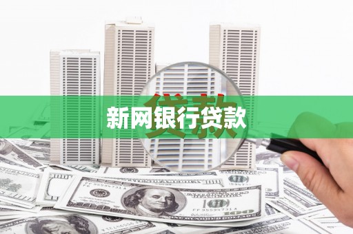 南岸新网银行贷款