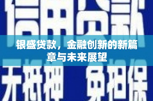 南岸银盛贷款，金融创新的新篇章与未来展望