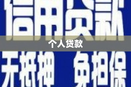 南岸个人贷款