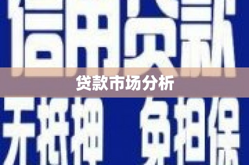 南岸贷款市场分析