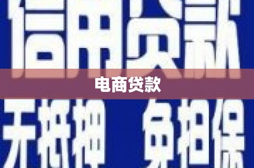 南岸电商贷款