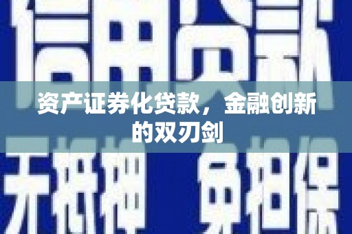 南岸资产证券化贷款，金融创新的双刃剑