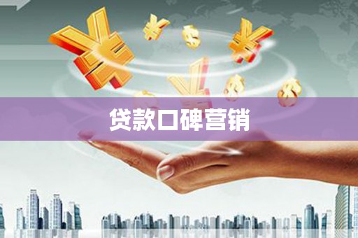 南岸贷款口碑营销