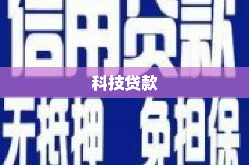 南岸科技贷款