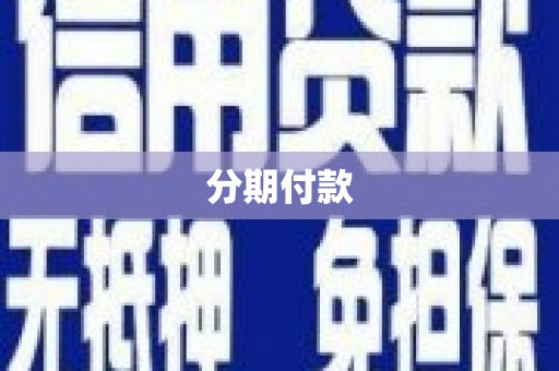 南岸分期付款