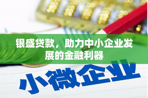 南岸银盛贷款，助力中小企业发展的金融利器