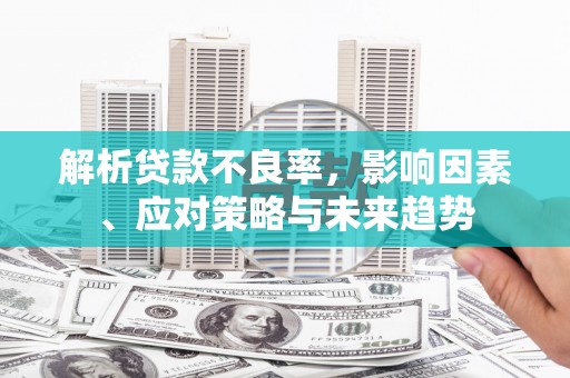 南岸解析贷款不良率，影响因素、应对策略与未来趋势
