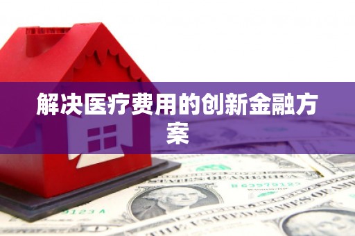 南岸解决医疗费用的创新金融方案