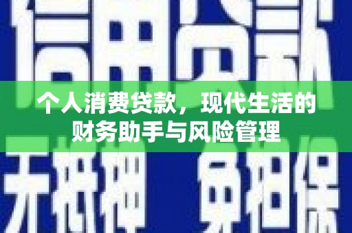 南岸个人消费贷款，现代生活的财务助手与风险管理