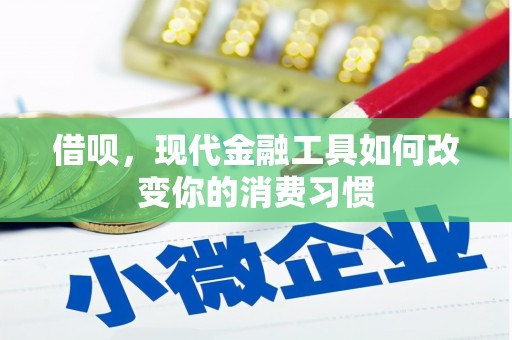 南岸借呗，现代金融工具如何改变你的消费习惯