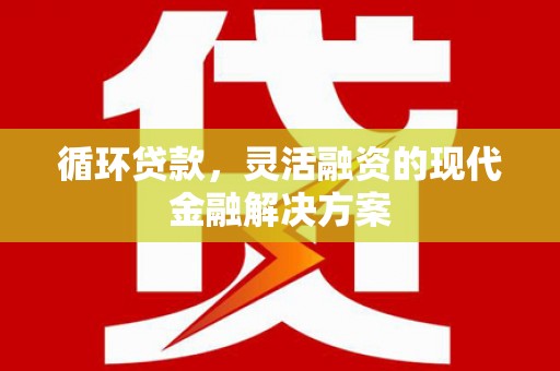 南岸循环贷款，灵活融资的现代金融解决方案