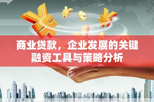 南岸商业贷款，企业发展的关键融资工具与策略分析