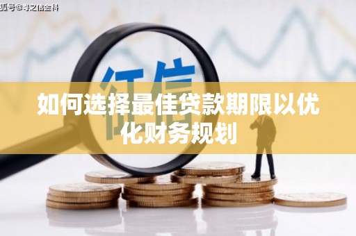 南岸如何选择最佳贷款期限以优化财务规划