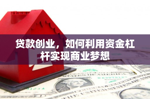 南岸贷款创业，如何利用资金杠杆实现商业梦想
