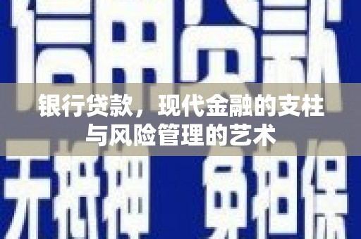 南岸银行贷款，现代金融的支柱与风险管理的艺术