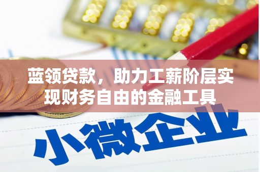 南岸蓝领贷款，助力工薪阶层实现财务自由的金融工具