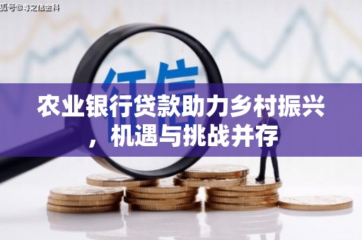南岸农业银行贷款助力乡村振兴，机遇与挑战并存