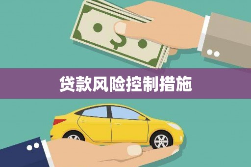 南岸贷款风险控制措施
